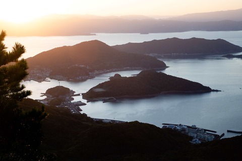 龍ヶ岳からの朝日